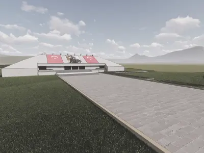 Ataturk Cultural Center 3D model