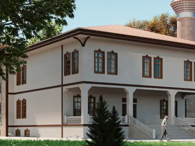 Mosque  3D model 3D model