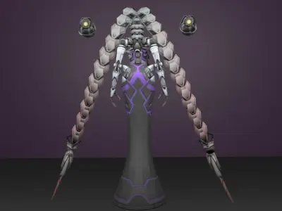 stalker cyber 3D model