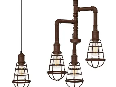 EGLO PORT SETON SET 3D model