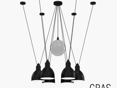 GRAS chandelier 3D model