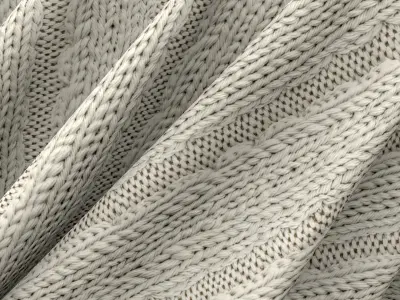 Knitted Fabric VOL01 4K Seamless PNG PBR Textures Texture