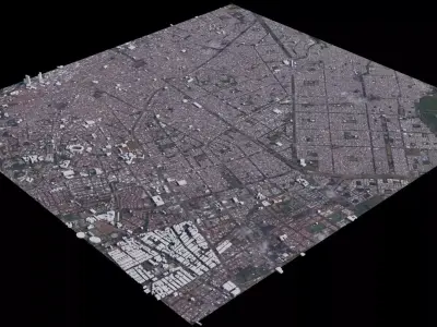 Cali - Colombia 3D model