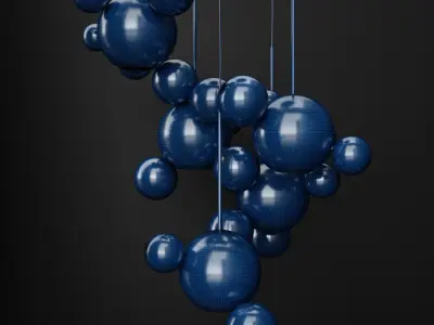 Giopato and Coombes BOLLE 24 bubble Clearblack 3D model