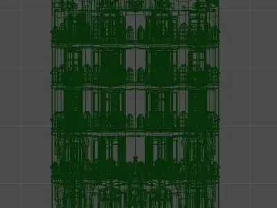 Casa Batllo Low-poly 3D model