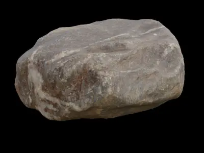 3D Scanned Rocks 3D Model Pack