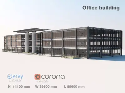 Office building  3D model