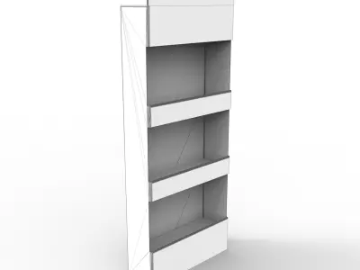 Point of Sale Cardboard Display Stand Texture