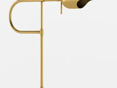 Lucien Adjustable Floor Lamp 3D model