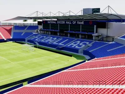 Toyota Stadium - FC Dallas Texas USA 3D model