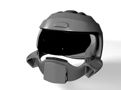 SiFi Military Helmet 3d Modeling 3D model