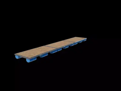 Floating docks 02 3D model