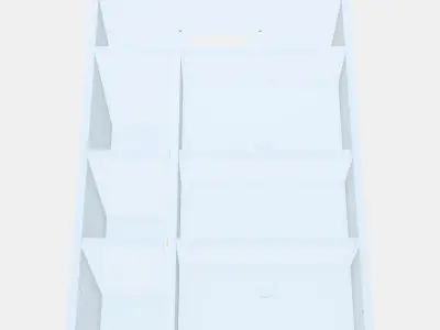METOD Wall cb frm f b-in extractor hood 4 Low-poly 3D model