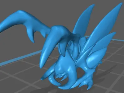 Starcraft Zergling 3D print model