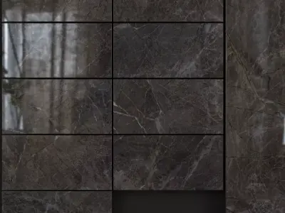 Yurtbay Seramik Alanya Fume 300x600 3D model