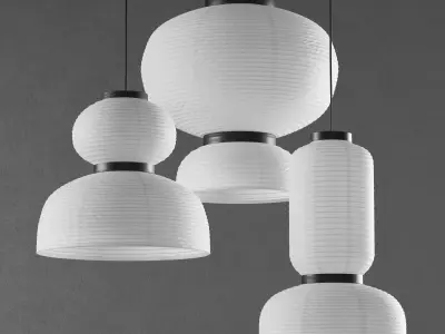 Jaime Hayon Formakami pendant lamp set 3D model