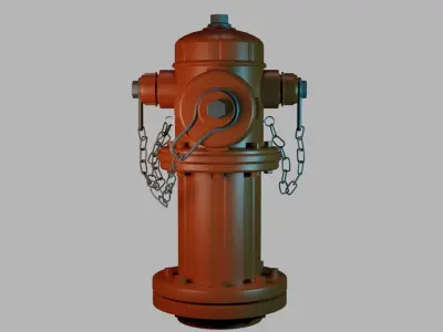 Fire Hydrant 21 - Safety and Emergency Equipment  3D model
