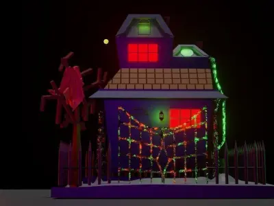 Haunted house  3D model