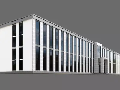 University Building ID036 3D model