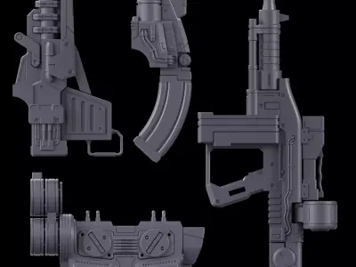 Origin Expansion Set for Perfect Grade Unleashed Gundam RX-78-2 3D print model