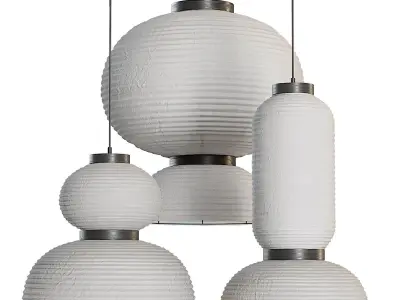 Lampatron WABISABI pendant light 3D model