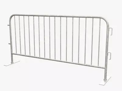 Crowd Barrier 3D model