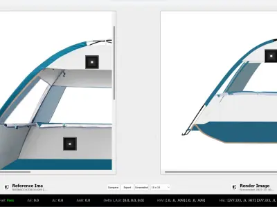 Tent 003 3D model