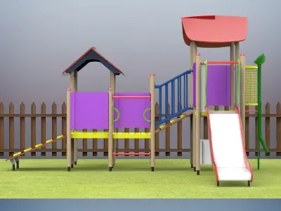 Kids Playground 3D model