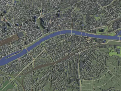 Frankfurt Germany - city and urban