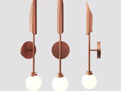 Qarmella Wall Light 3D model