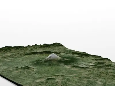 Mountain Landscape 3D model