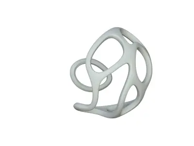 SciFi Cube Object No 43433 Low Poly Shape Texture