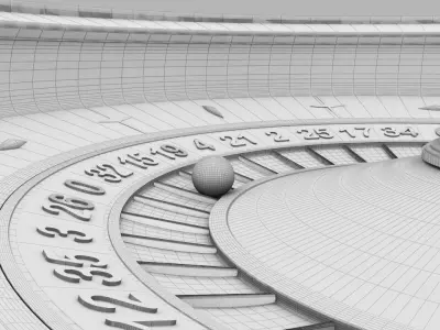 Roulette c1 3D model