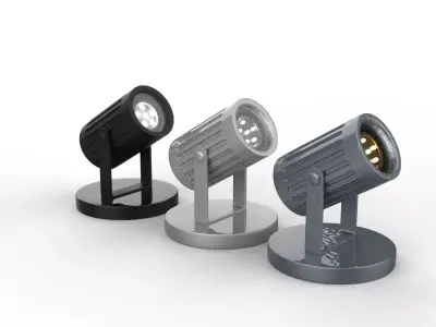 Indoor Spot Light 3D model