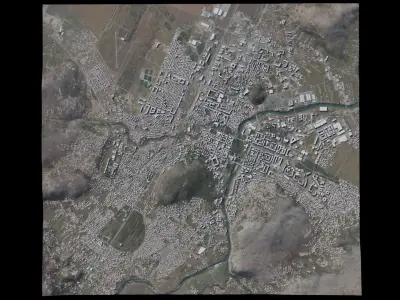 Podgorica - Montenegro 3D model