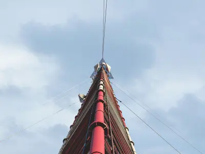 Radio Tower 2000ft  3D model