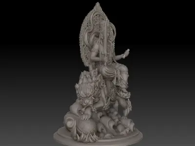 Bodhisattva Buddha 3D print model