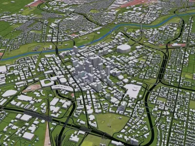 Minneapolis City 3D model