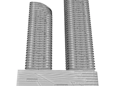 Building Brickell Heights Condo Miami 3D model