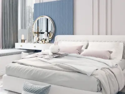 daughters room Janes 3D model