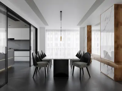 Modern Apartment Design 3d model 3D model purchase