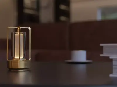 TurnPlus gold lantern 3D model