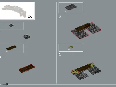 Wikibricks3D - 10340 Wreath 3D print model