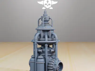 Industrial Terrain 3D print model