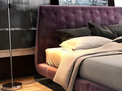 Bonaldo Joe Ego bed 3D model