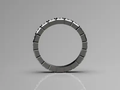 jewelry gold ring rr0033 3D print model