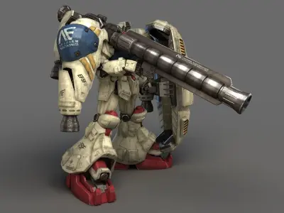 GUNDAM RX-78 GP02A PHYSALIS 3D model