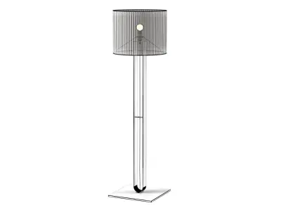 U Turn Floor Lamp 3D model