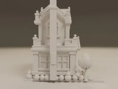 house model 3D print model purchase