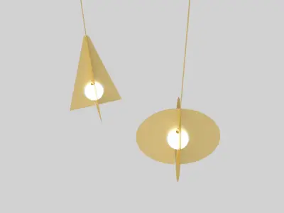 Orbel Pendant 3D model